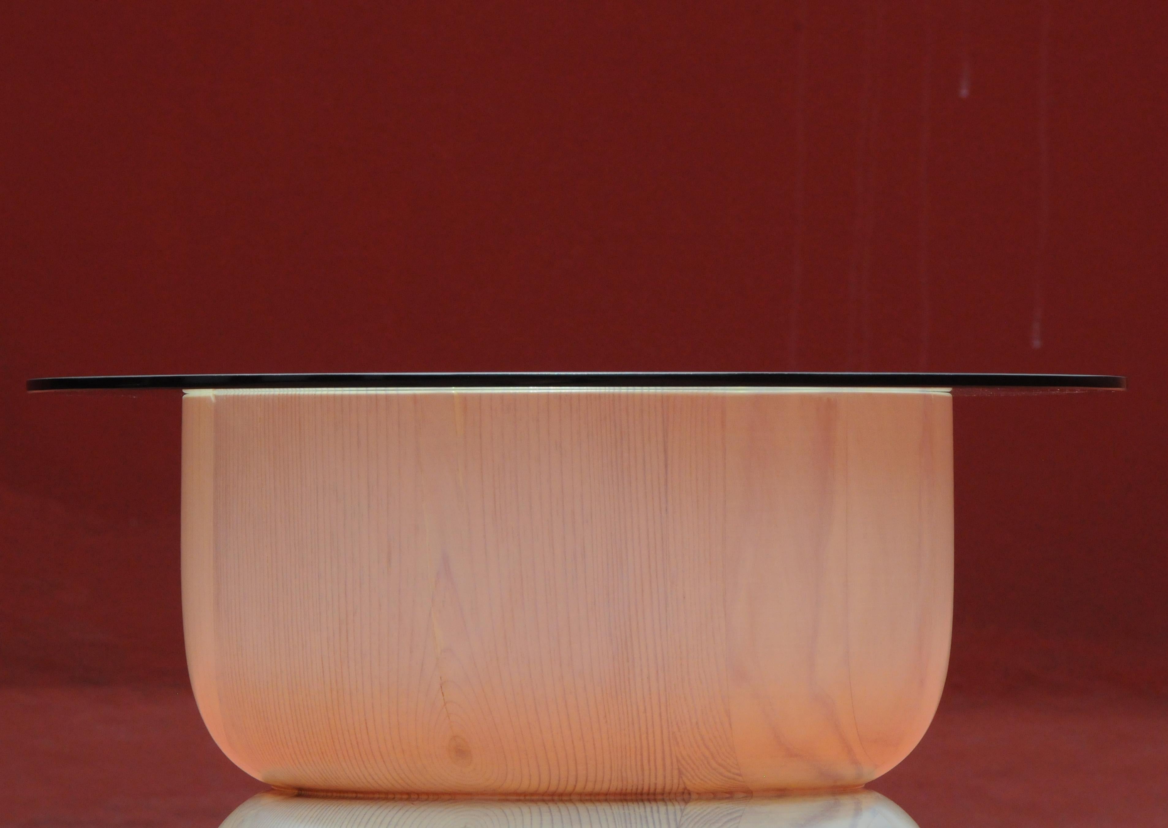 Sculpté Table d'appoint August Opening en vente