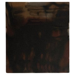 August Sandberg, „Ohne Titel“, 2023, 70x60 cm, Acryl- und Sprühfarbe auf Leinwand