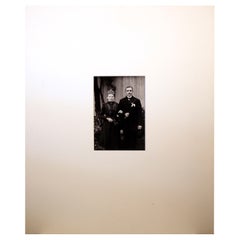August Sander Engaged Farming Couple 1911-14 Gelatin Silver Print Photograph
