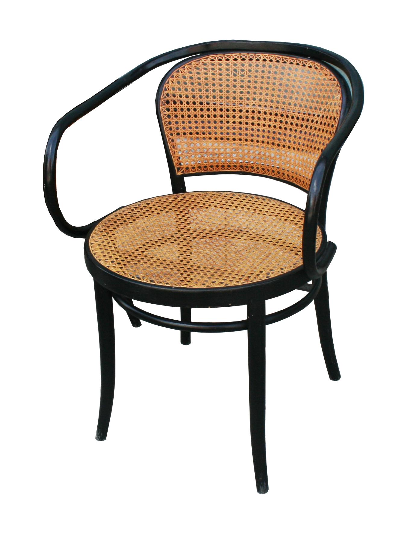 The August Thonet B9 bentwood chair is manufactured in an original Michael Thonet factory in the Czech Republic..Made in the Czech Republic

They are in very very good condition, they are hardly used, ready to be used .Original condition, without