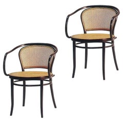 Antique Thonet Chairs 33 B9 Set of 2, Czech Republic, Early 20th Century