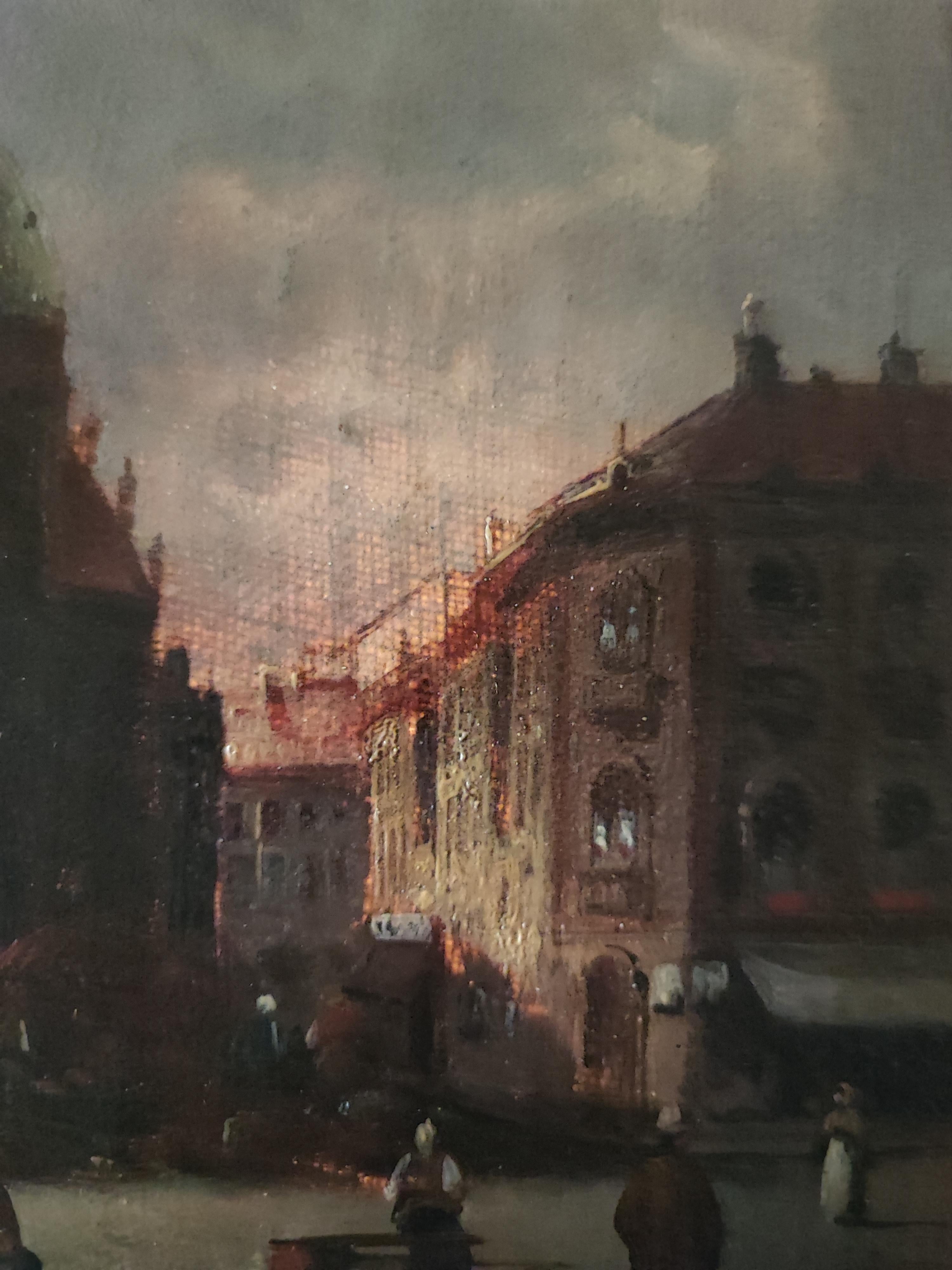 Barcelona - Landscape Painting Negro de August von Siegen
