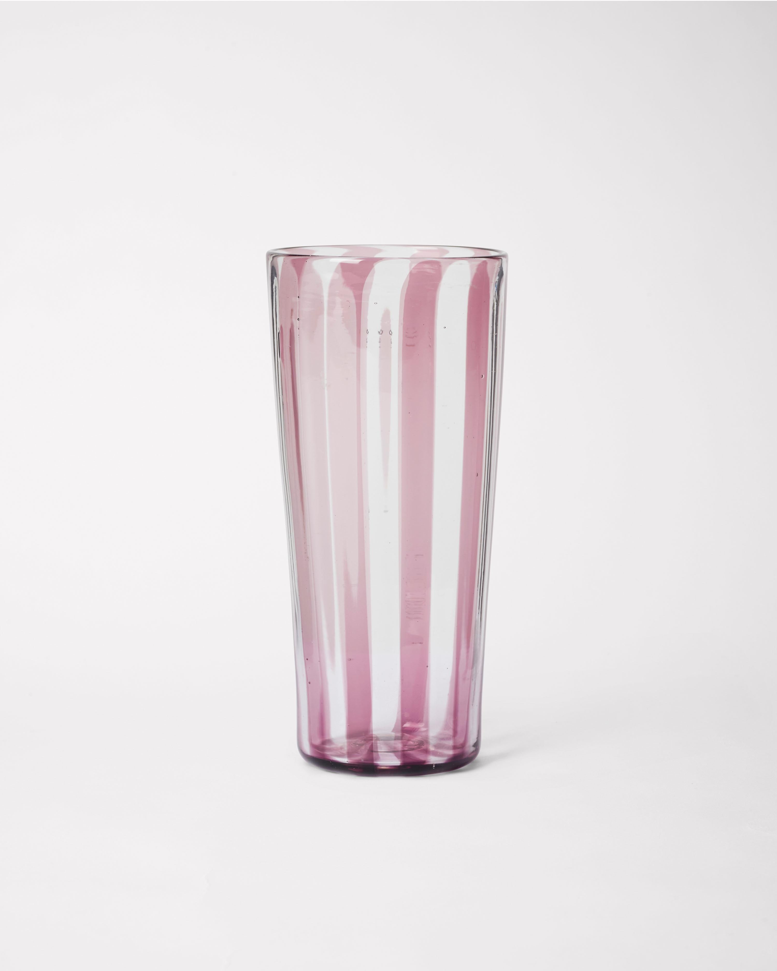 Hand-Crafted Augusta Glasses Large - Set of four For Sale