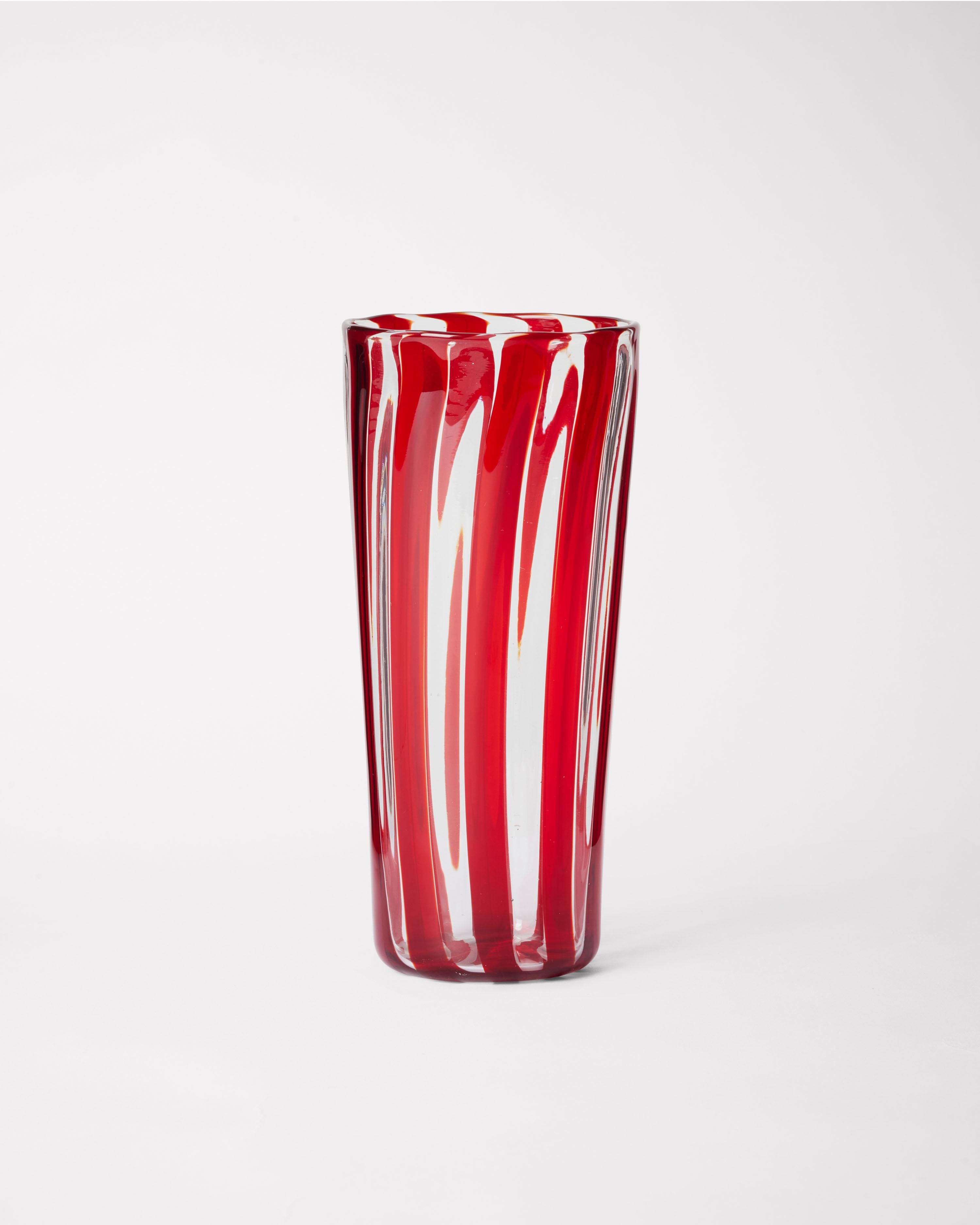 Blown Glass Augusta Glasses Large - Set of four For Sale