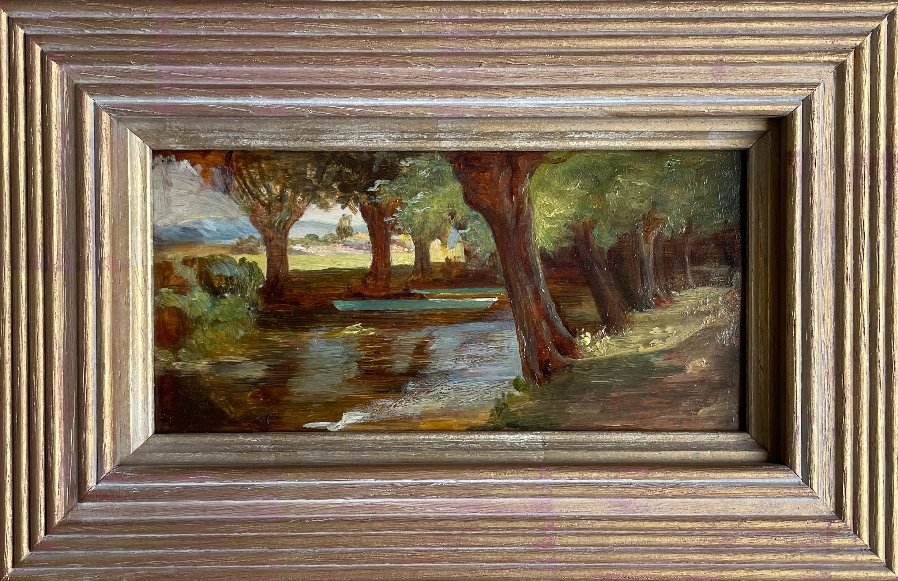 Augusta Wells - Paesaggio plein air britannico del XIX secolo di un'artista donna in vendita 2