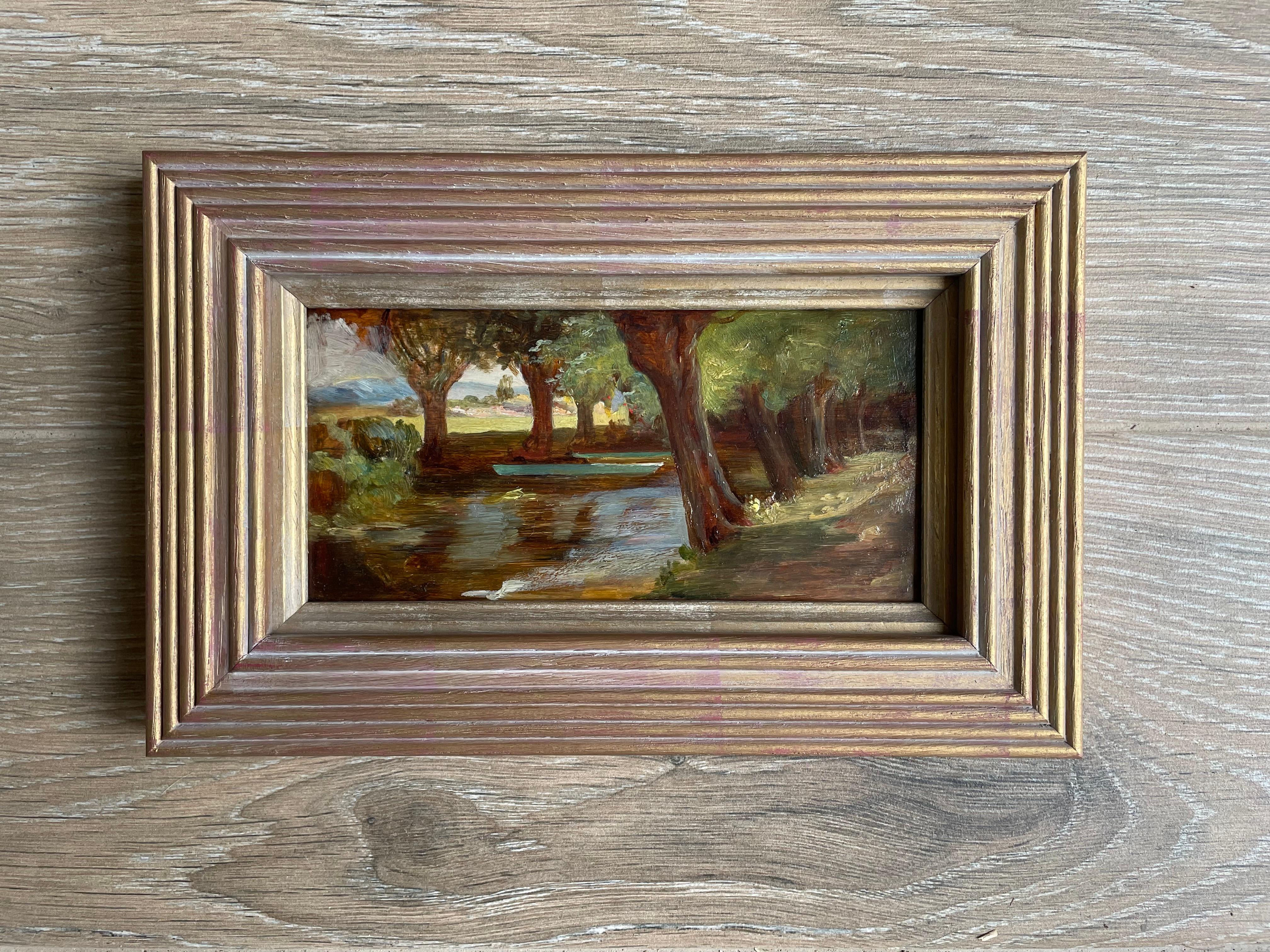 Augusta Wells - Paesaggio plein air britannico del XIX secolo di un'artista donna in vendita 3