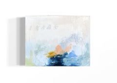 "Amalfi Coast Life, " Abstract Oil Painting On Canvas, 11" x 14"