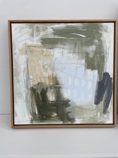 "Big Sky", abstract oil painting on canvas