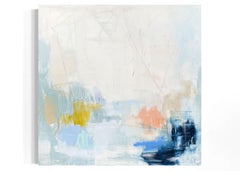 "Cape Cod Cruise I, " Abstract Oil Painting on Canvas, 36" x 36"