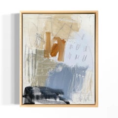 "Ghost Ranch", abstract oil painting on canvas