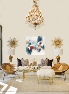 Marais, Augusta Wilson 2018 Large Abstract Mixed Media on Canvas Painting