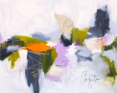 'Santa Cruz' Large Horizontal Abstract Painting
