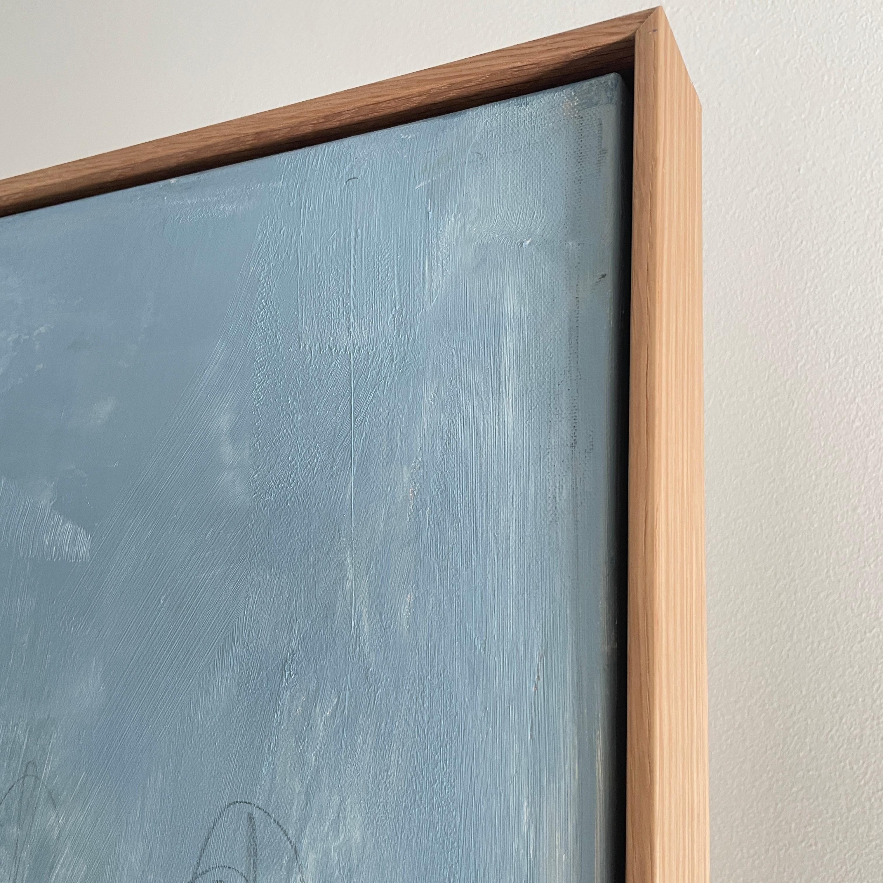 „Western Sky“, abstraktes Ölgemälde auf Leinwand – Painting von Augusta Wilson