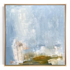 "Western Sky", abstract oil painting on canvas