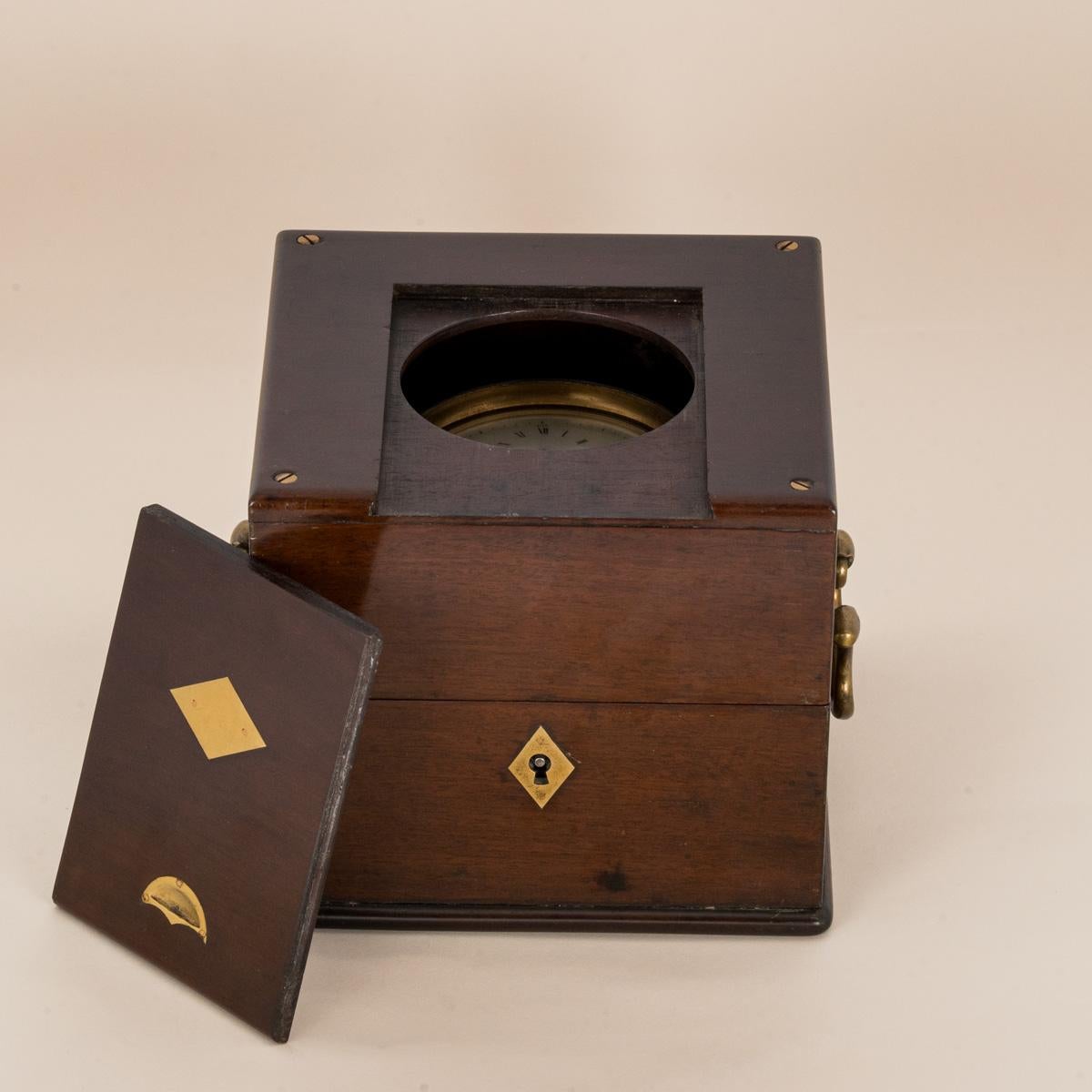 Auguste Berthoud. Ein seltenes antikes EXPERIMENTALES Marinechronometer von 1840 für Damen oder Herren im Angebot