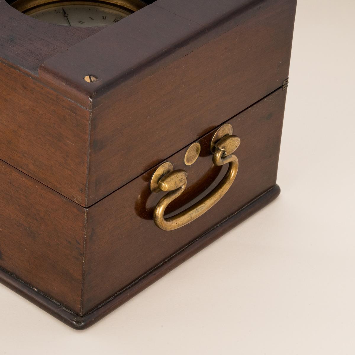 Auguste Berthoud. Ein seltenes antikes EXPERIMENTALES Marinechronometer von 1840 im Angebot 1