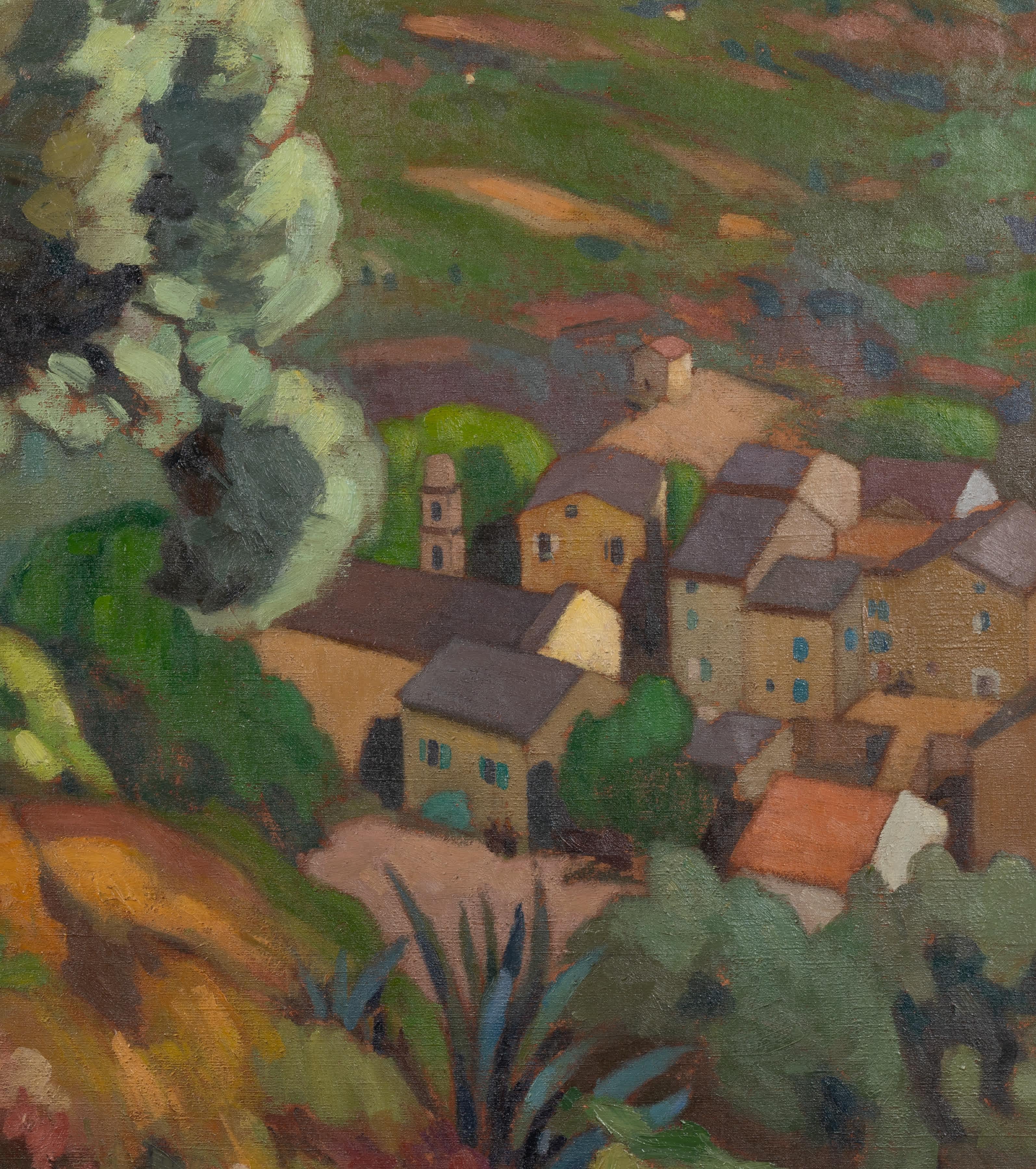 Cervione, Valle di Campoloro (Impressionismus), Painting, von Auguste Bouchet (1876-1937)