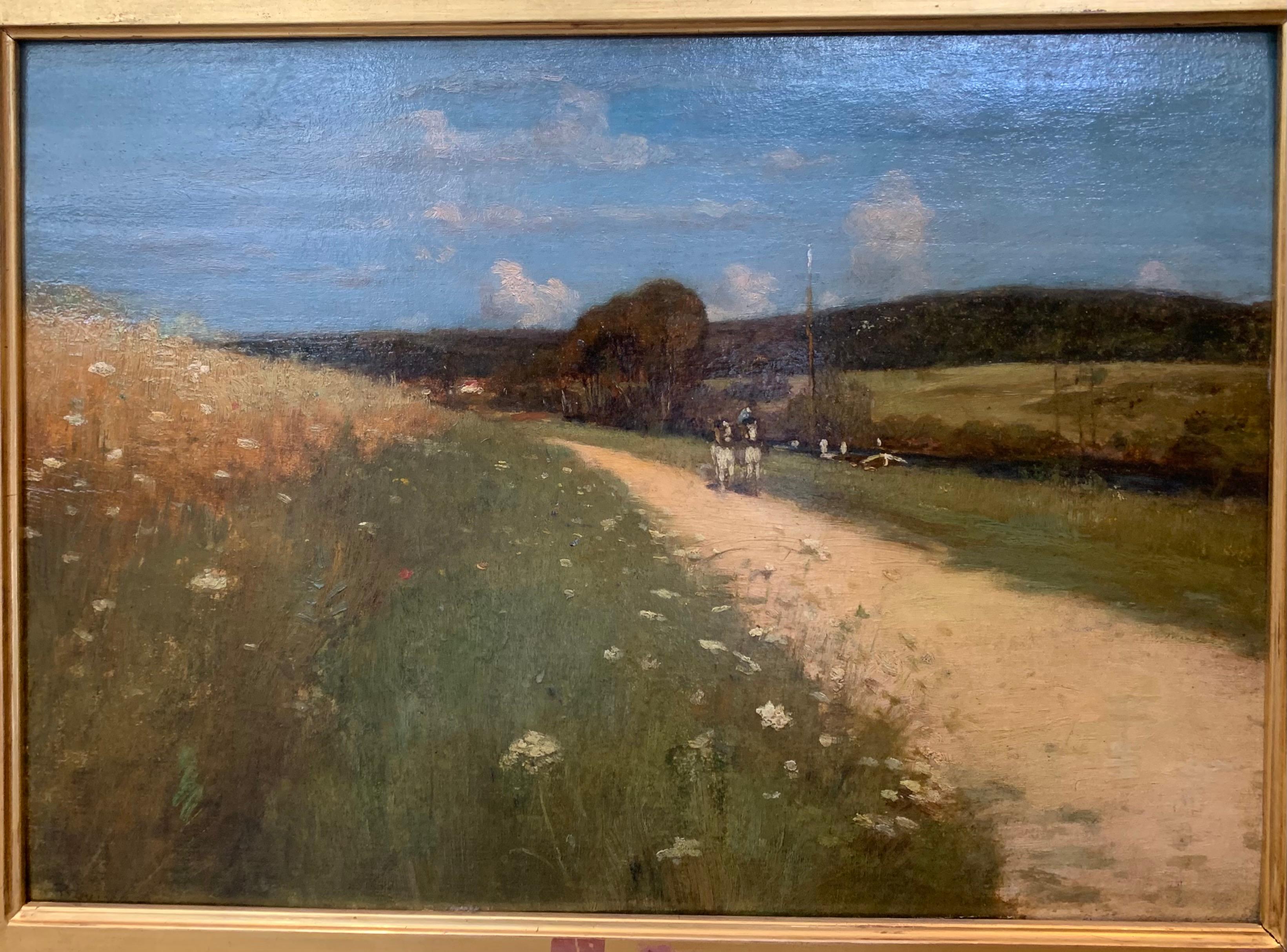 A Fine Landscape representing a field of poppy.

Signed bottom left Auguste BOULARD (1852-1927 )

Dimensions: 38 x 50.5 cm. (14.961 x 19.685 in.)

Dimensions with frame: 56 x 71 x 1 cm. (22.047 x 27.953 x 0.394 in.)

Within its original