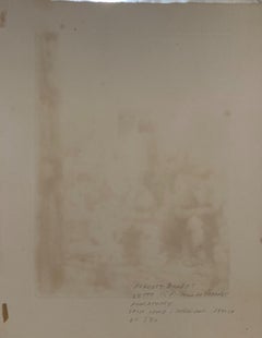 Poors - Original Etching by Auguste Brouet - Early 20th Century