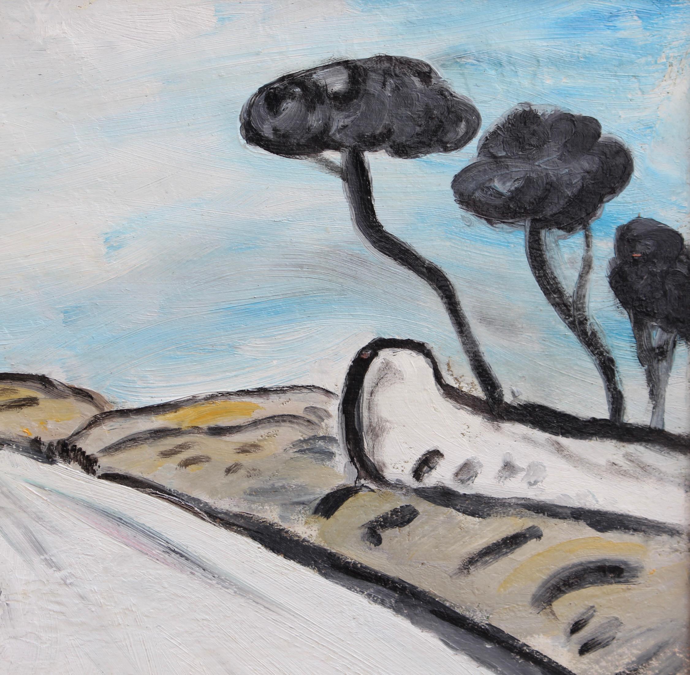 'Winter Scene in Provence' Landscape Oil Painting 10