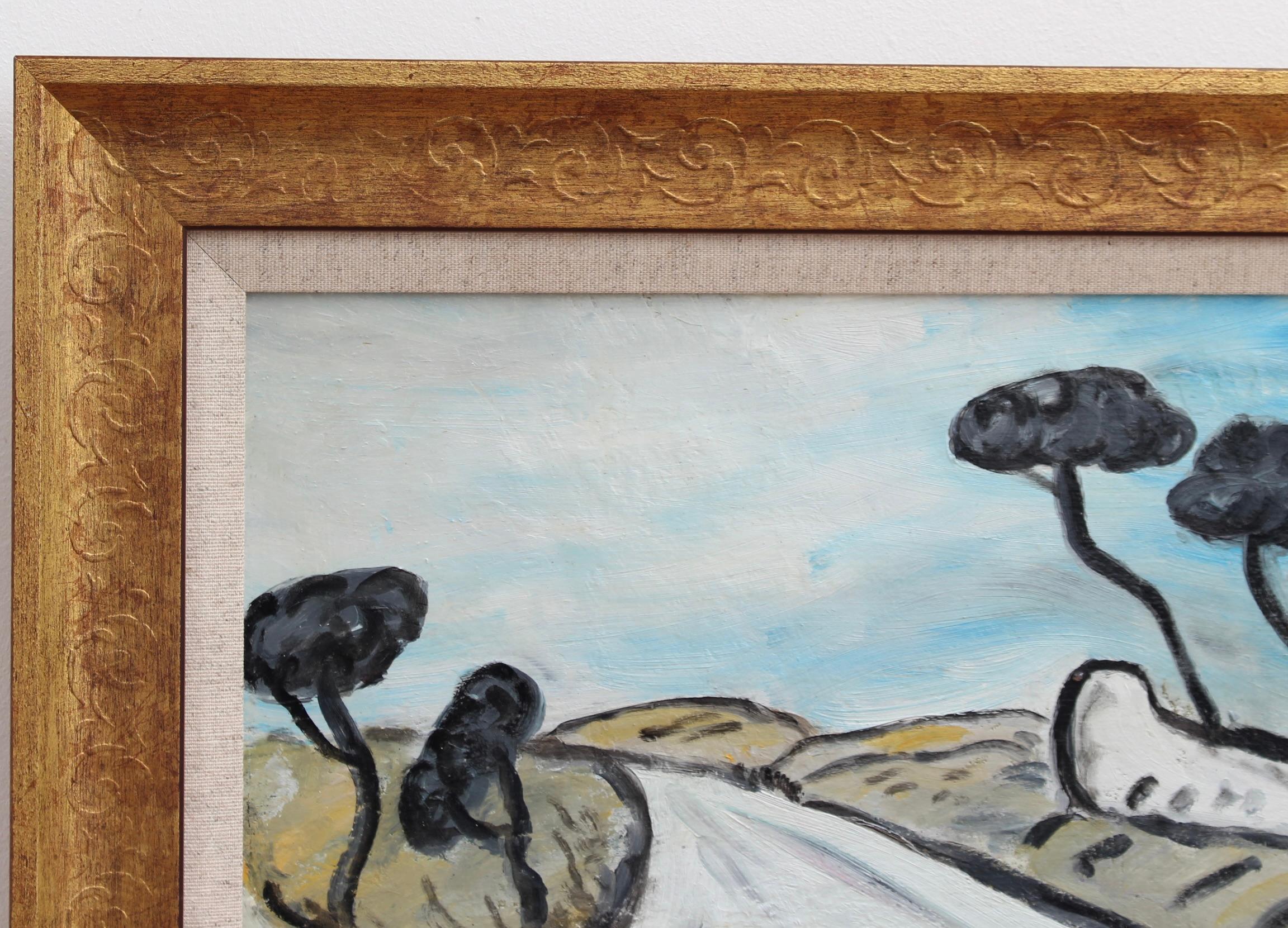 'Winter Scene in Provence' Landscape Oil Painting 2