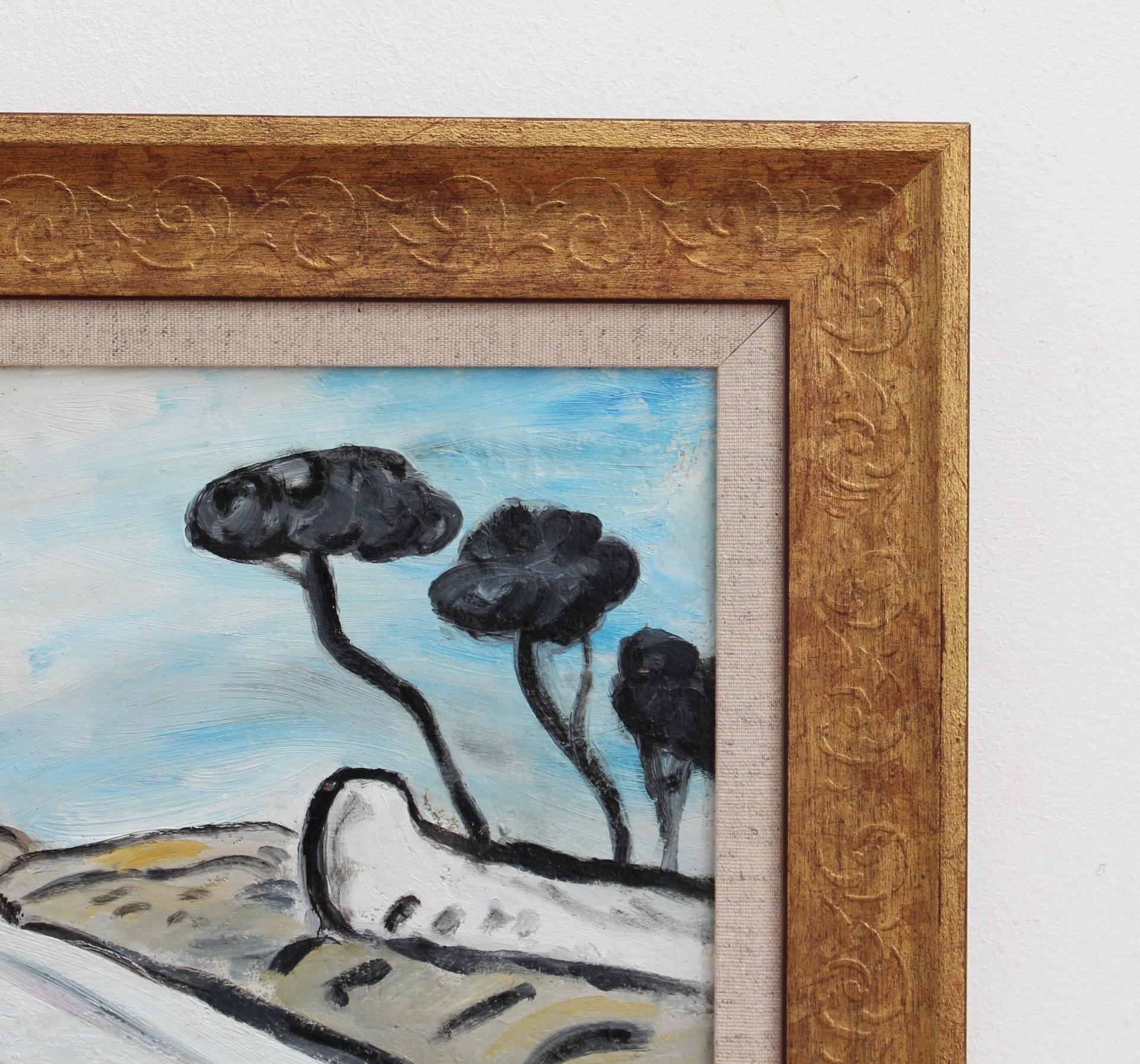 'Winter Scene in Provence' Landscape Oil Painting 3