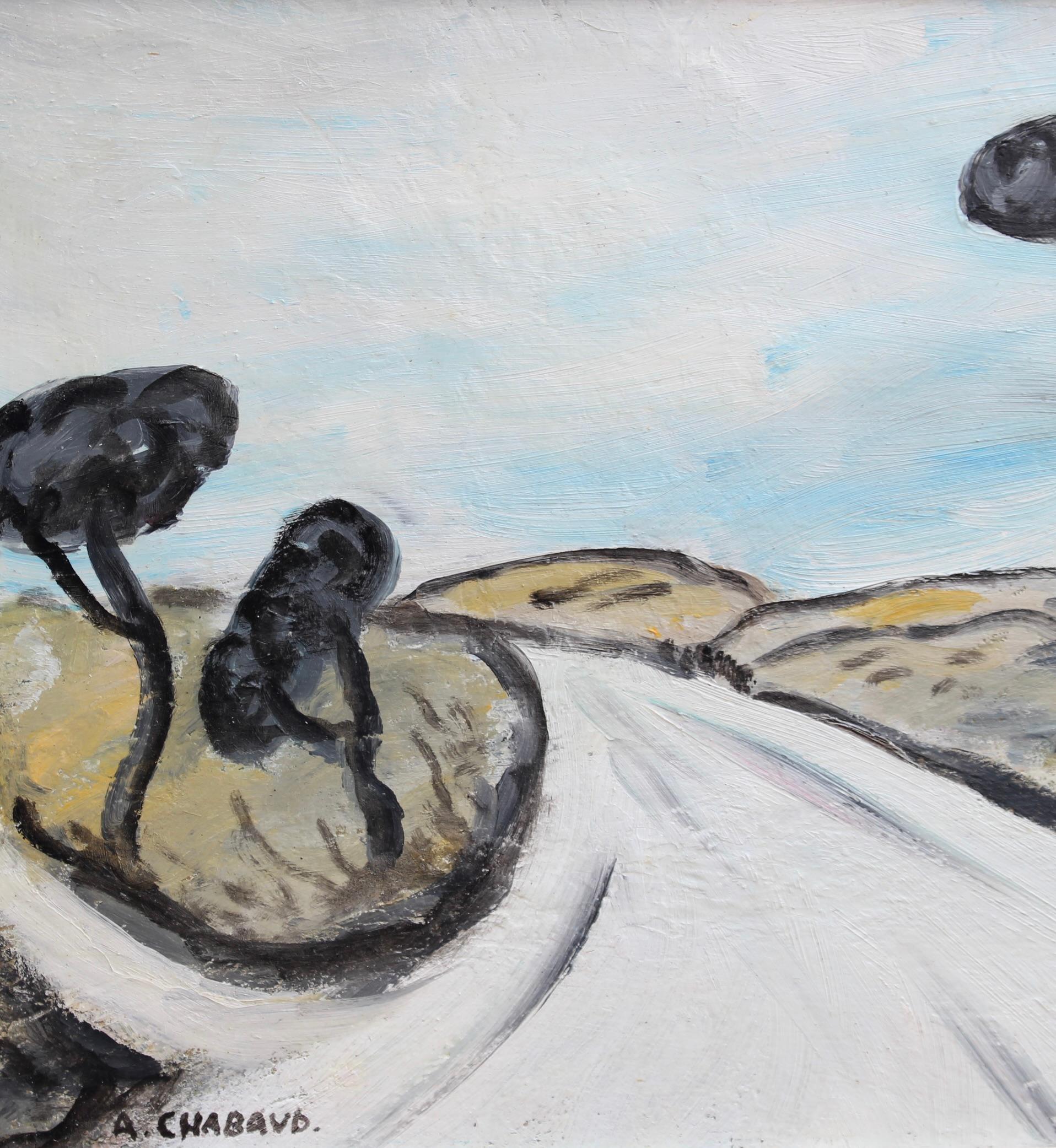 'Winter Scene in Provence' Landscape Oil Painting 6