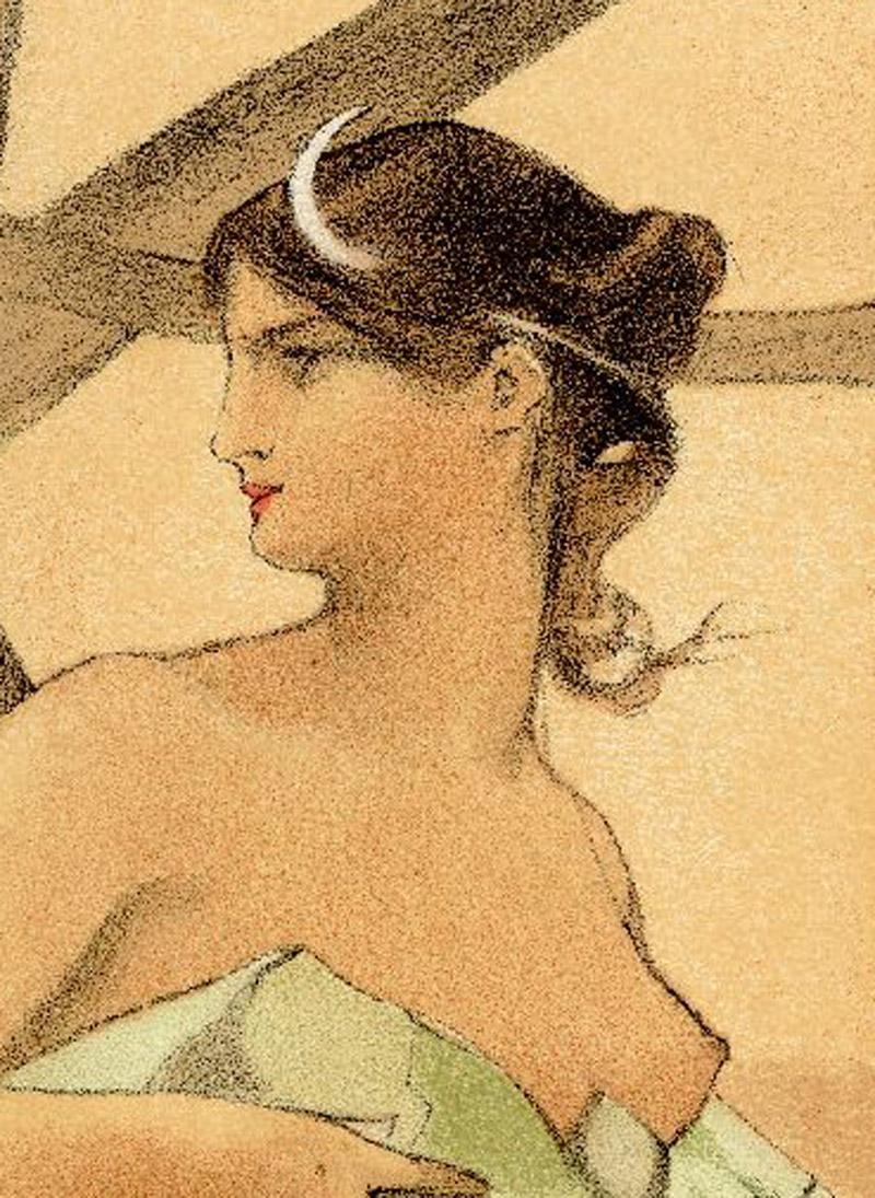 Artemis - Print by Auguste Donnay