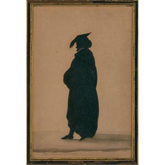 Antique Auguste Edouart (1789-1861) - 1828 Cut Paper Silhouette, The College Dean