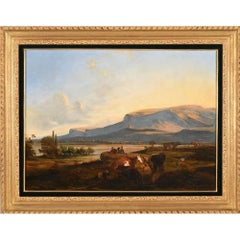 Paisaje con rebaño