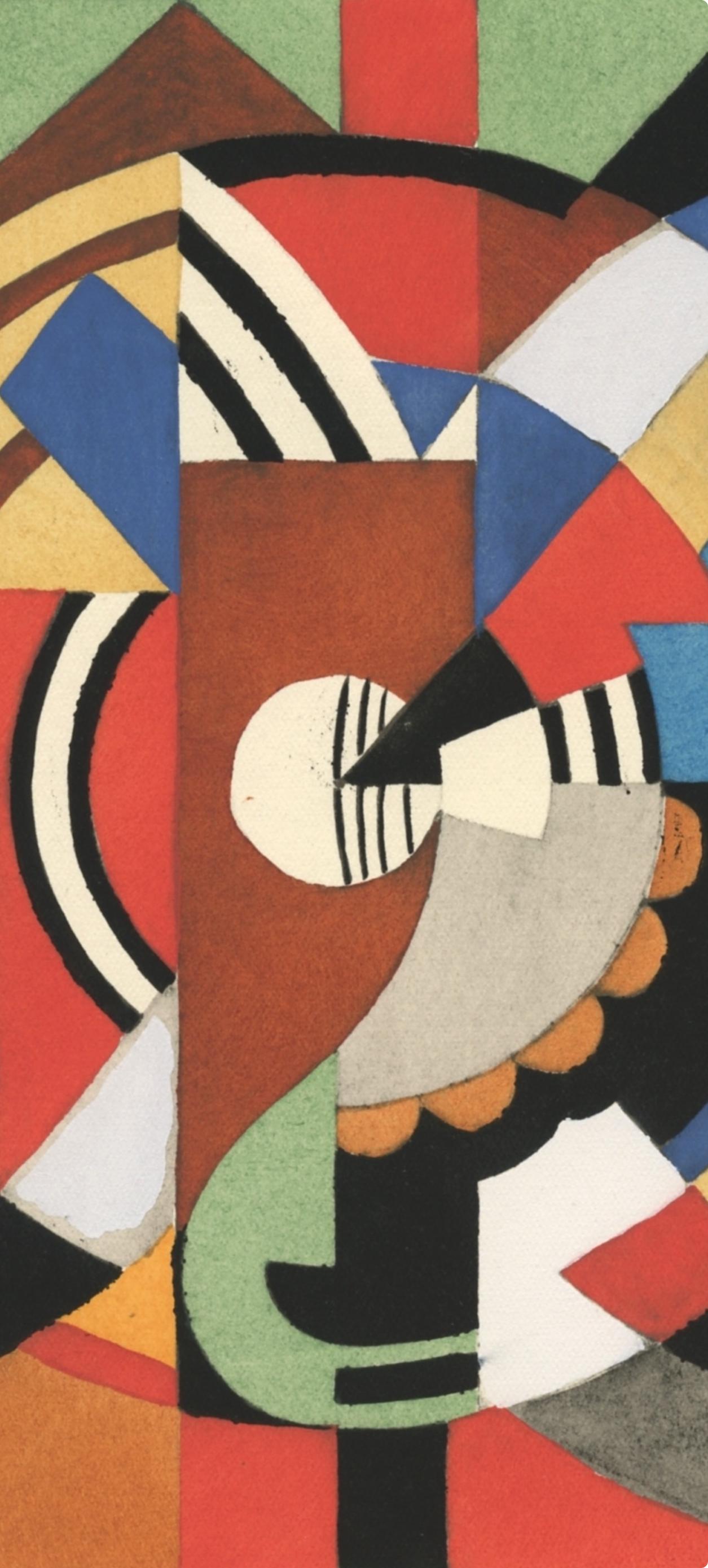 Herbin, Composición, El Arte Cubista, Teorías y Realizaciones (después de) - Print de Auguste Herbin