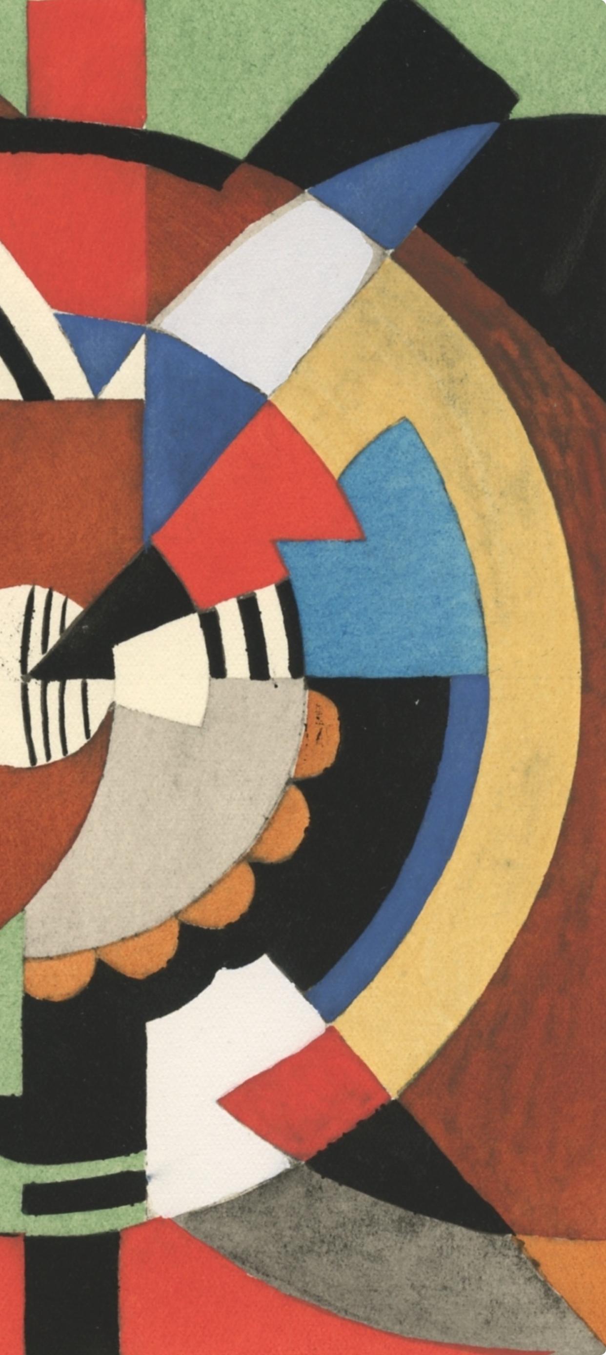 Litografía y estarcido sobre papel vélin. Inscripción: Sin firmar y sin numerar, tal como se emitió. Buen estado. Notas: Del álbum, L'Art Cubiste, Théories et Réalisations, Etude Critique, 1929. Publicado por Éditions Charles Moreau, París; impreso