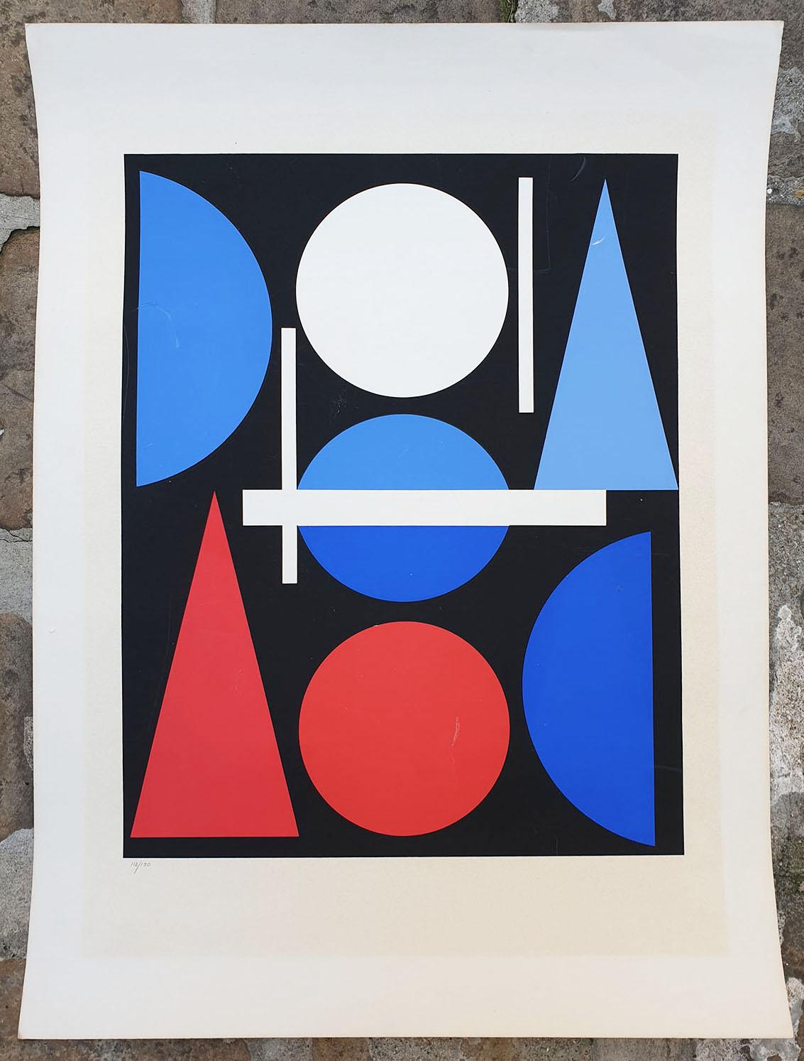 Lithographie d' Auguste Herbin - 