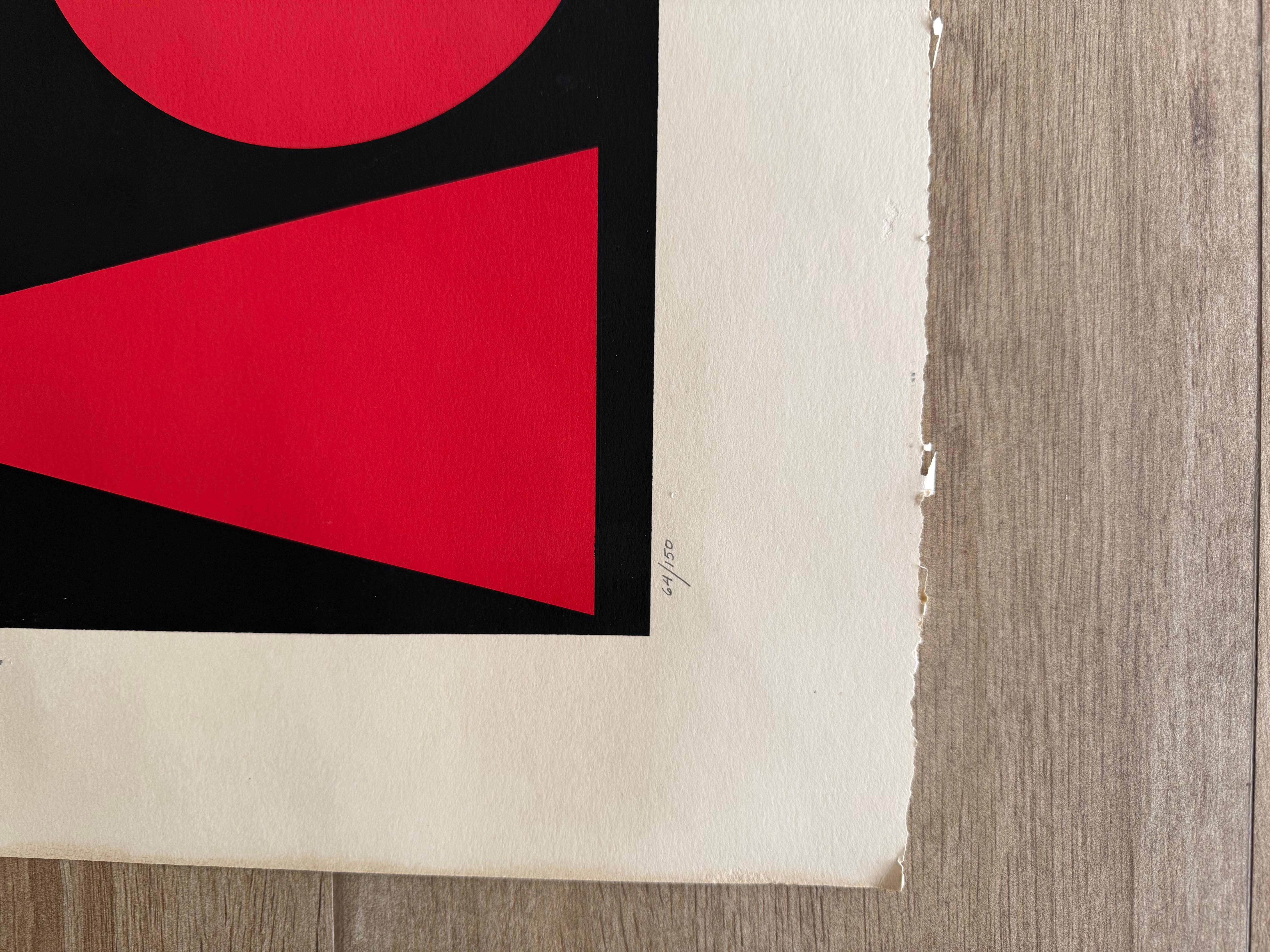 Nue - Print by Auguste Herbin