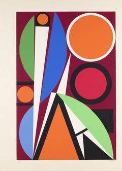 Vintage Untitled (Geometric Composition), 1957