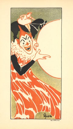 (after) Auguste Roubille - lithograph poster - Circus
