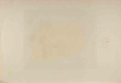 Les Trappistes - Etching by Auguste Lancon - 1883