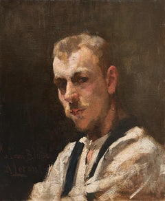 Self Portrait, in a White Shirt