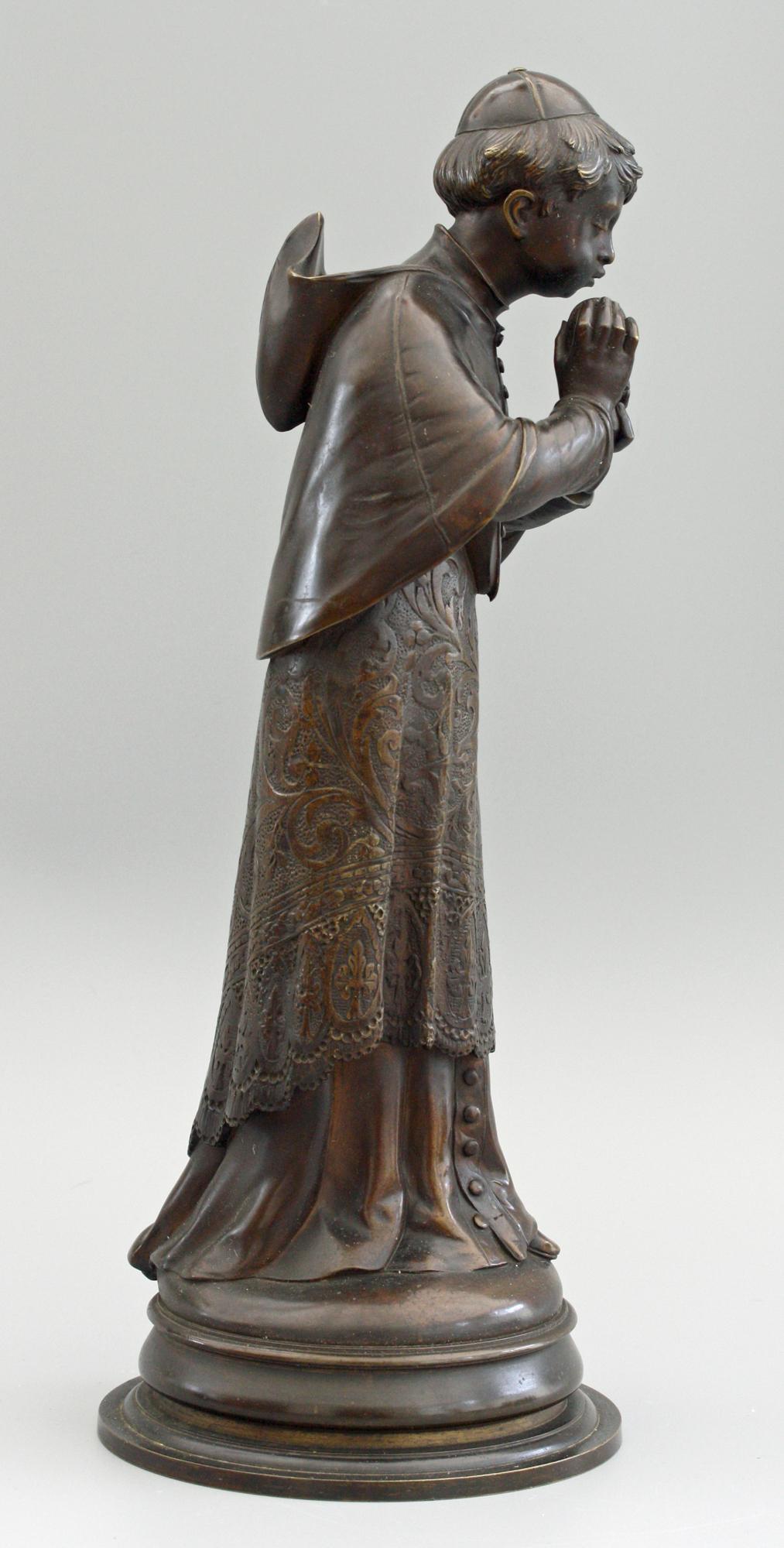 lalouette bronze sculpture