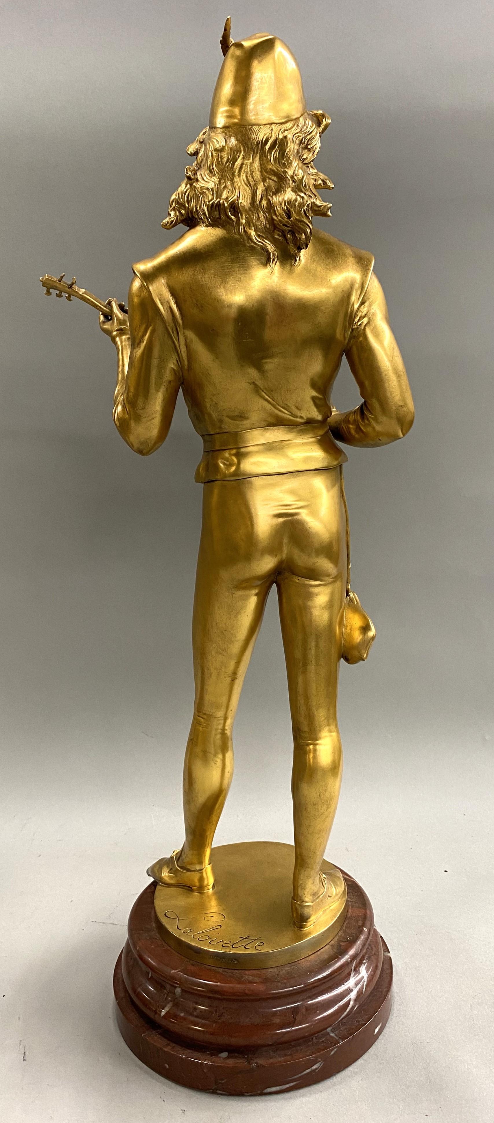 Auguste Louis Lalouette für Tiffany & Co, Paar vergoldete figürliche Bronzen aus dem 19. Jahrhundert, Paar im Angebot 9