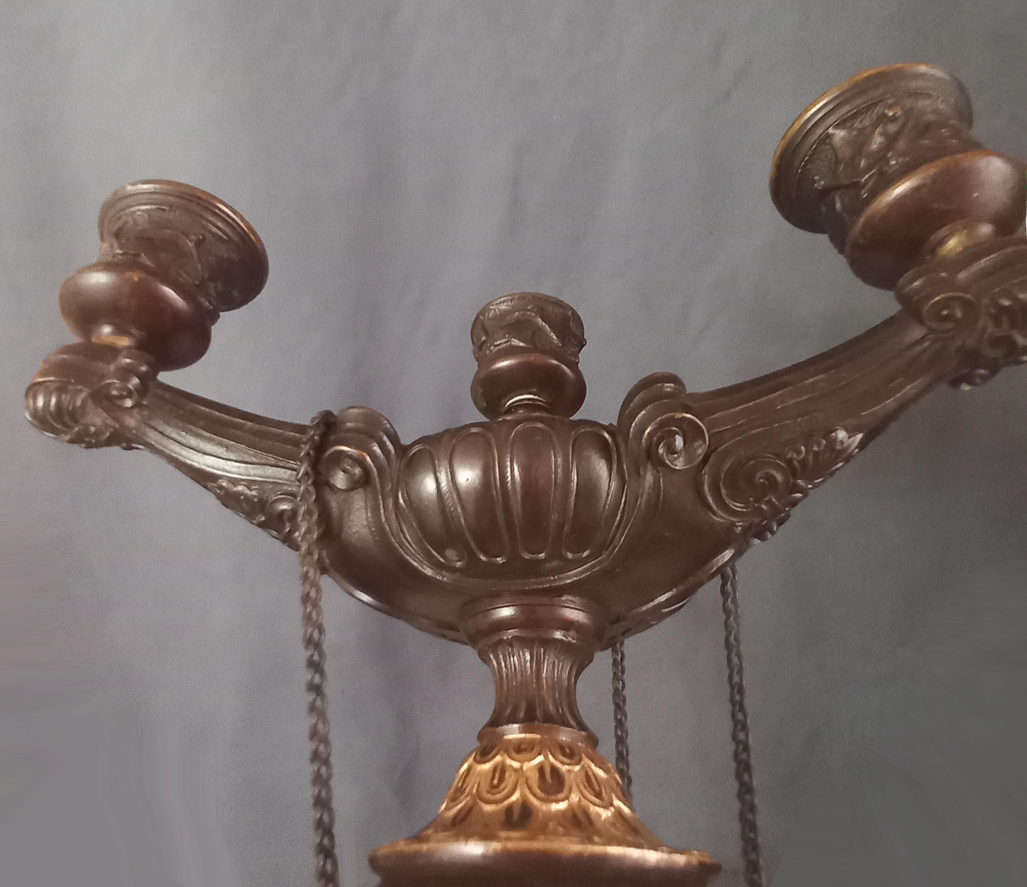 Auguste-maximilien Delafontaine Large Pair Of Candelabra In Bronze 3