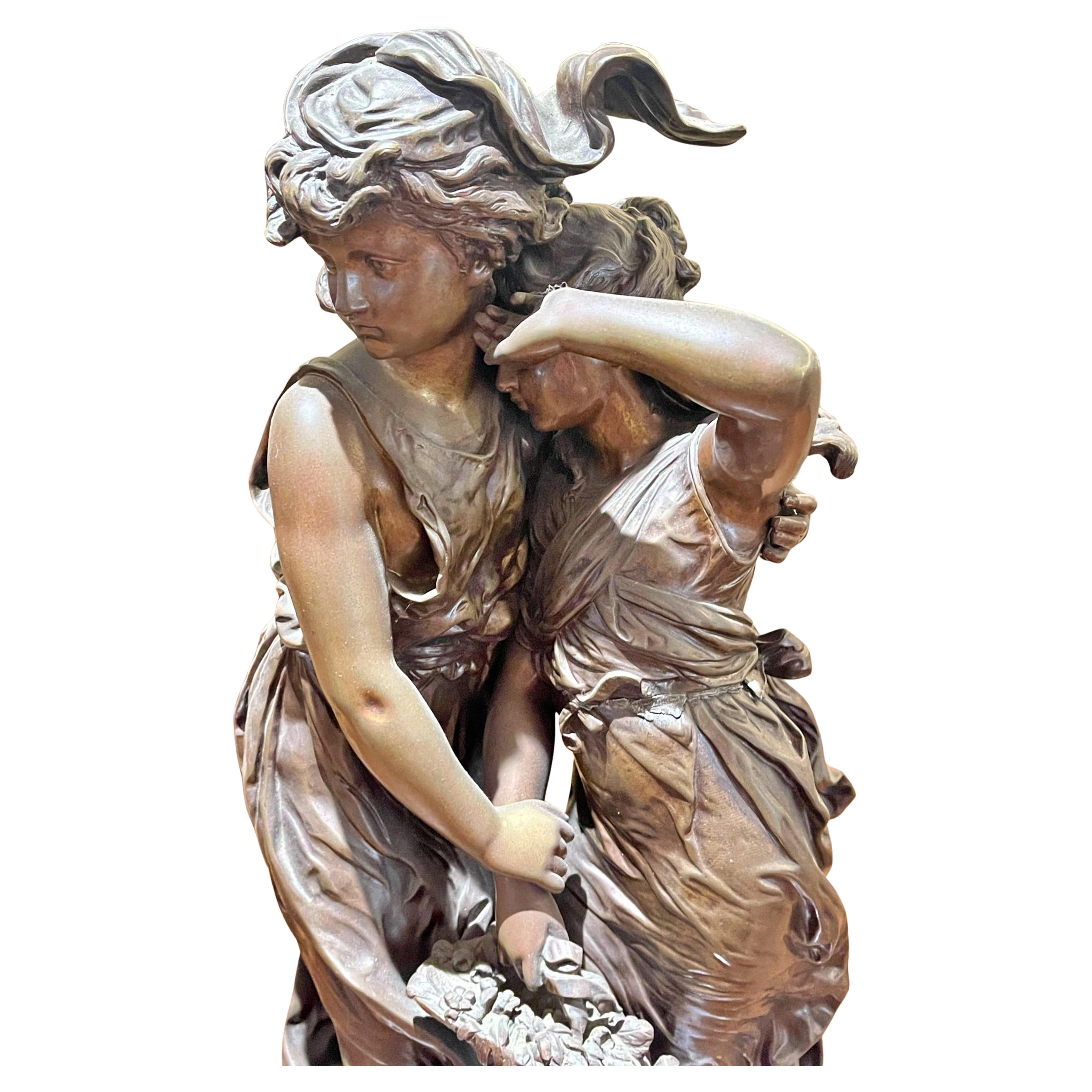 Art Deco AUGUSTE MOREAU ( 1834-1917 )  