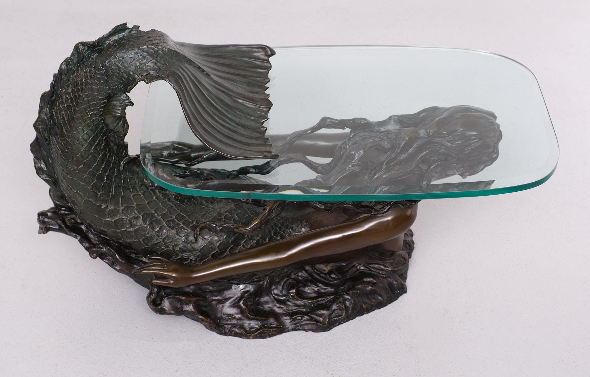  Auguste Moreau  Bronze Mermaid coffee table  France  4