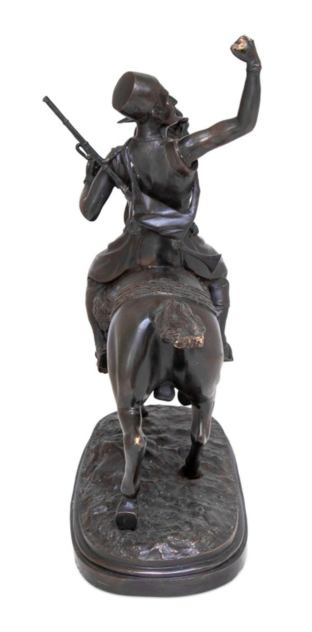 Patinated Auguste Moreau 