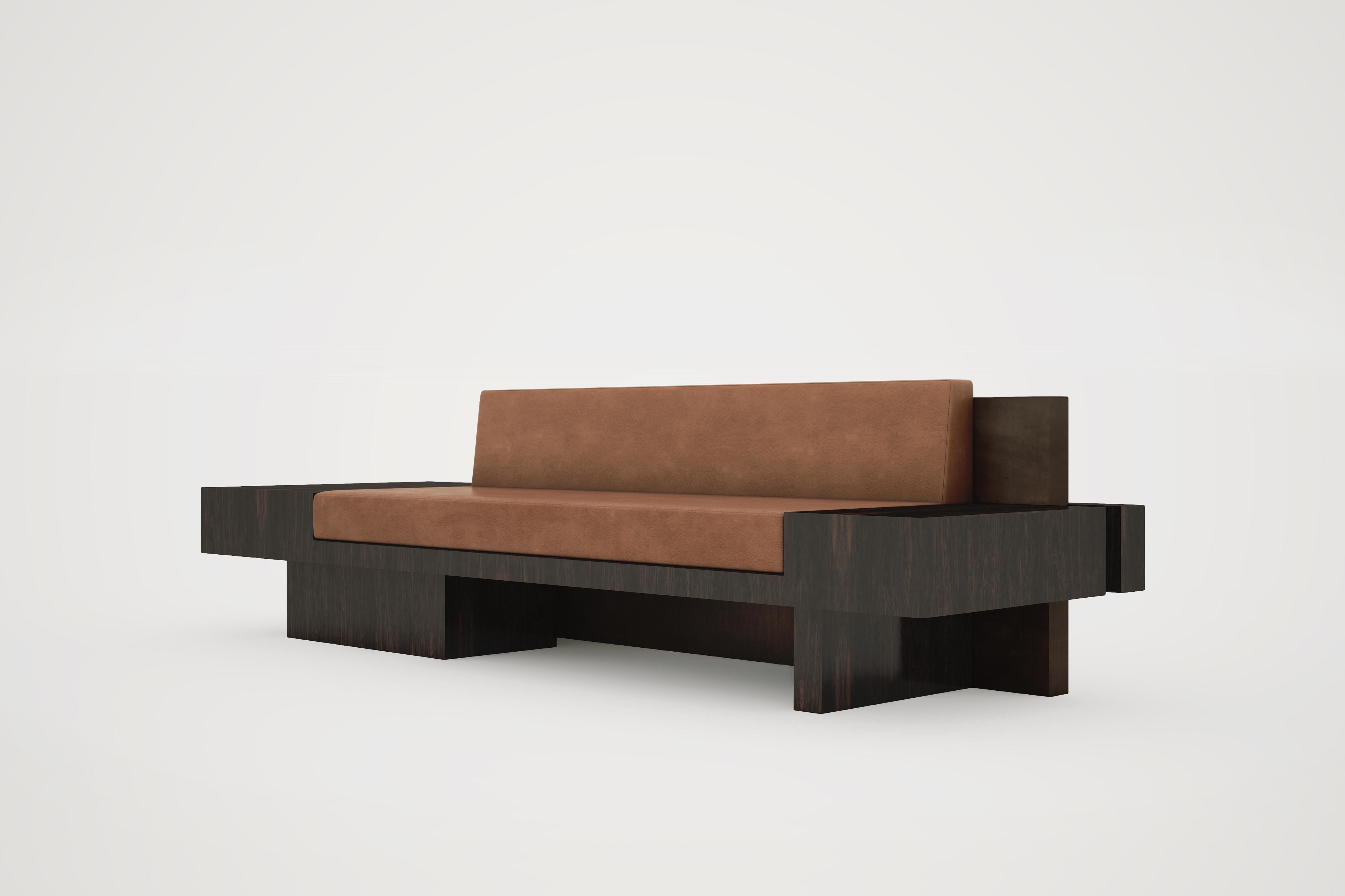 Auguste Piece 03 White Onyx Limited Edition Sofa by Tristan Montabord-Marc In New Condition For Sale In Geneve, CH