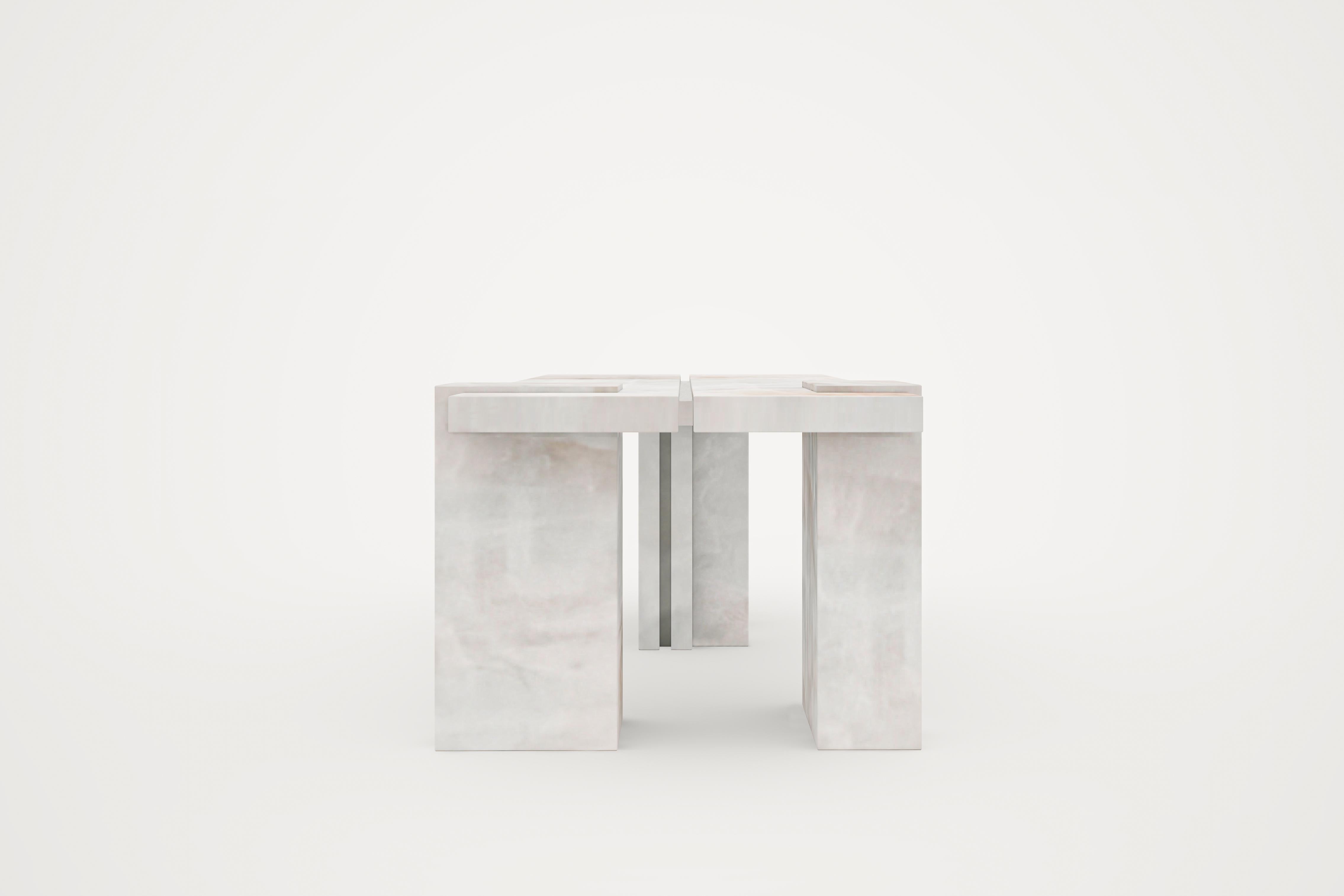 Other Auguste Piece 05 Onyx Limited Edition Dining Table by Tristan Montabord-Marc For Sale