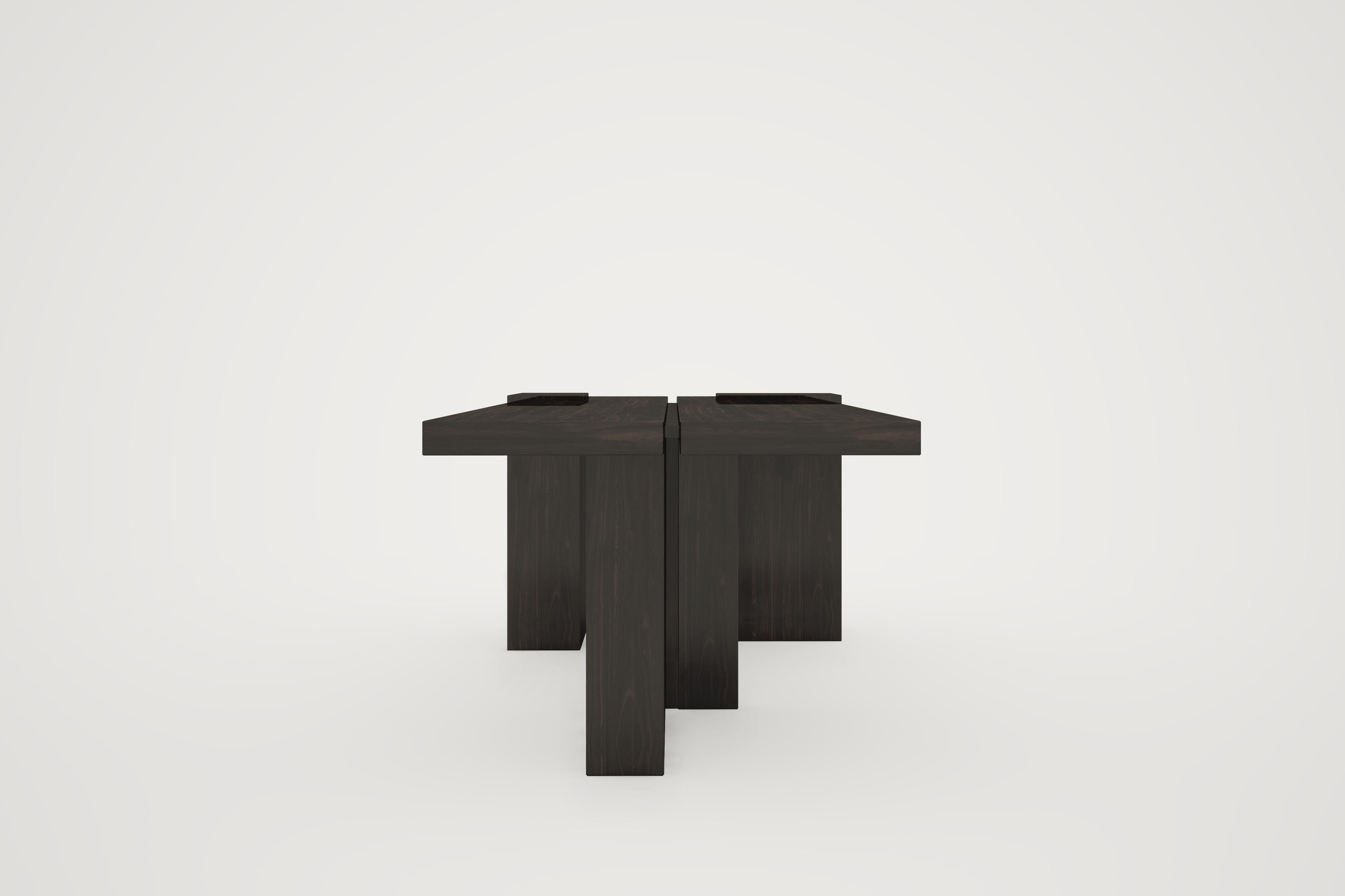 Auguste Piece 05 Onyx Limited Edition Dining Table by Tristan Montabord-Marc For Sale 1