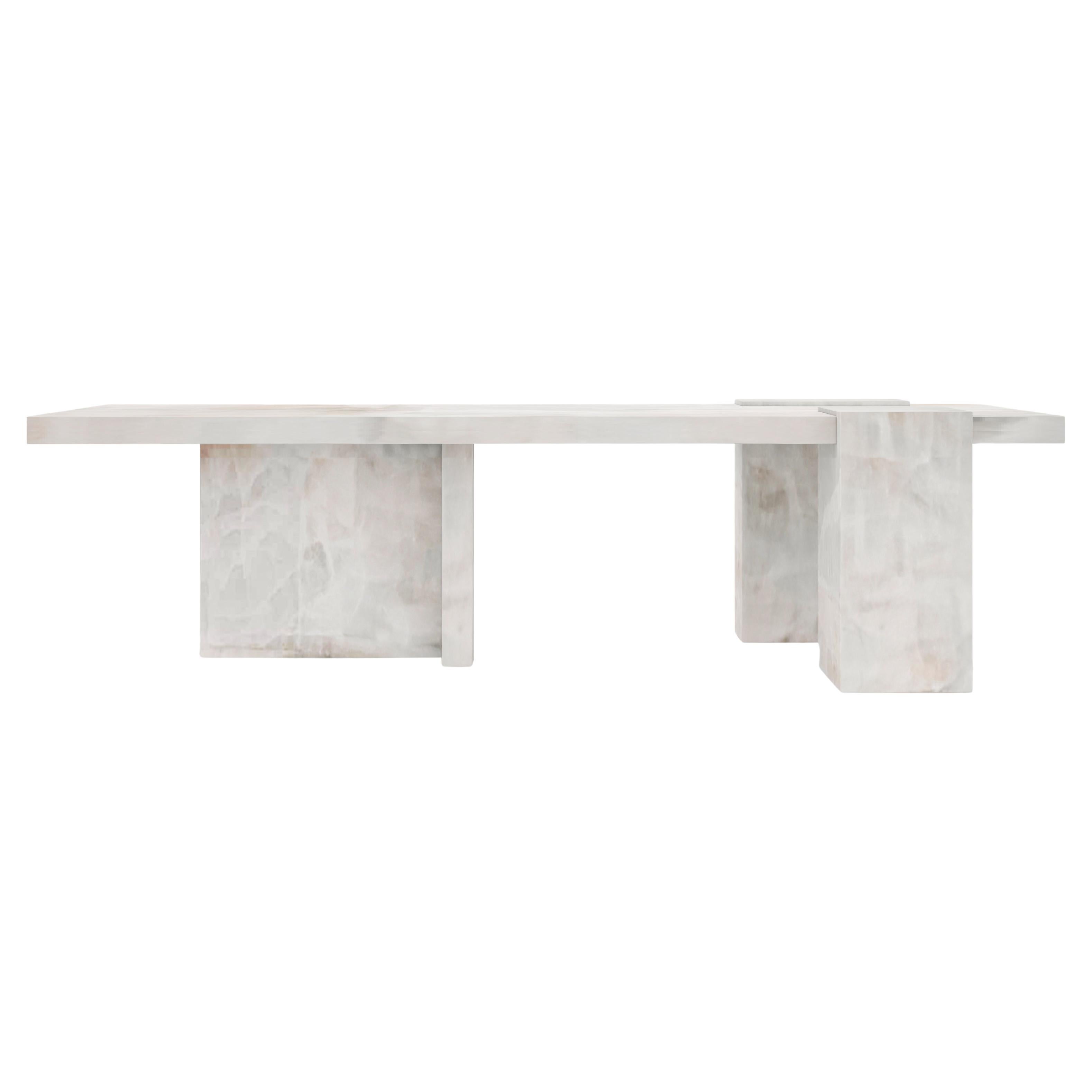 Auguste Piece 05 Onyx Limited Edition Dining Table by Tristan Montabord-Marc