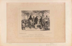 Bonjour. Mon Neveu - Lithograph by Auguste Raffet - 1836