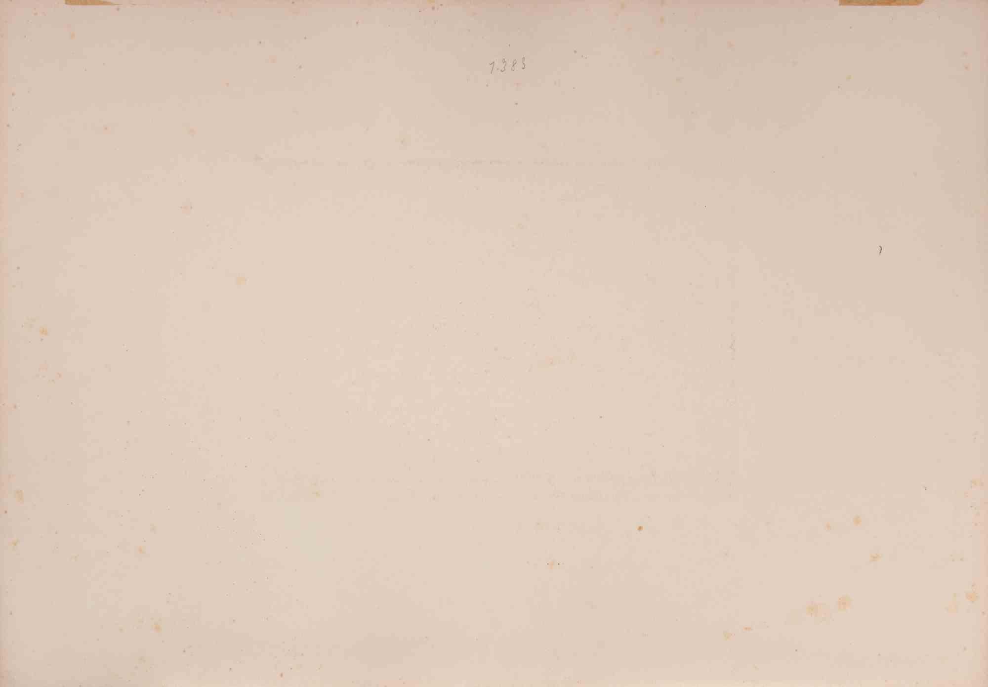 Cosaques en Service Militaire - Lithograph by Auguste Raffet - 1838 For Sale 1